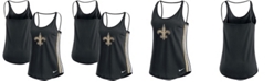 Nike Women's Black New Orleans Saints Fashion Performance Tank Top